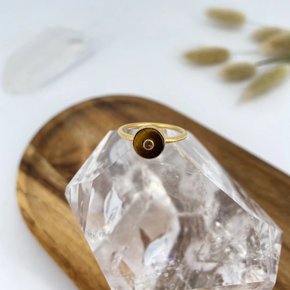 Bague Œil de Tigre