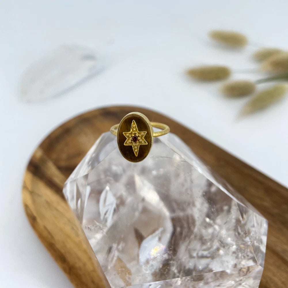 Bague Œil de Tigre